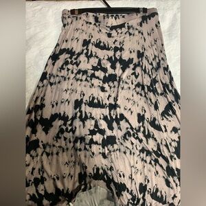 Rickis long spandex pattern skirt